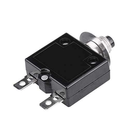 Reset Switch E209138-Thermal Cutout Switch - Overload Protector Manual Reset Thermal Switch Circuit Breaker Over Current Overload Protector (15A) Premuim Circuit Breaker M