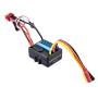 2435 4800KV 4P Sensorless Brushless Motor + 25A Brushless ESC Electric Speed Controller for 1/18 1/16 RC Car Truck