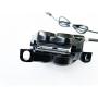 CONHIS Motor Ebike 4 Piston Hydraulic disc Brake Sets Four Piston Caliper Hydraulic Disc Brake for Bafang mid Drive or Normal Kits