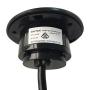 OKIN 2 Button Round Hand Control Power Recliner Switch with USB OEM with LED Back-Light Offered by Lifestyle-Solutions (Round USB Switch with Blue Light)
