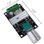 Zingpaw 6V 12V 24V 28V 3A 80W DC Motor Speed Controller PWM Speed Adjustable Switch for Controlling Motor