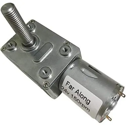 Moteur DC à Rétrécissement Xuulan Xianglaa - 6V 12V 24V 6-150RPM, Moteur DC à Rétrécissement Engrené, Blocage Automatique, Vitesse Réglable Inversible, (Vitesse (RPM) : 24V 30rpm, Tension (V) : Kit A)