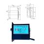Motor Speed Controller, US-52-RED Single Phase AC Motor Speed Controller, 300W/400W/500W High Precision Electric Motor Speed Regulator, AC 220V, 50/60Hz(300W)