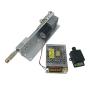 BEMONOC DIY Design DC 12V Linear Actuator Reciprocating Motor 16RPM Stroke 70mm Adjustable+Switching Power Supply 110V-240V+PWM Speed Controller