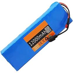 Jieoto Ebike Battery 36V 12Ah,10S4P High Power Capacity Lithium Battery Pack,for Ebike Electric Car Bicycle Scooter,with 20A BMS and 42V 2A Charger,for Motor Electric Bicycle Scooter