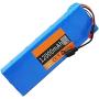 Jieoto Ebike Battery 36V 12Ah,10S4P High Power Capacity Lithium Battery Pack,for Ebike Electric Car Bicycle Scooter,with 20A BMS and 42V 2A Charger,for Motor Electric Bicycle Scooter