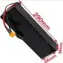 Grideto E-Bike Lithium Ion Battery Pack 60V 20Ah 18650 16S3P Built in 30A BMS with Charger Same Port Suitable for Below 1000W Motors Electric Scooter Lithium Battery Pack