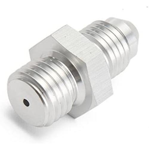 Boost Monkey AN4 to M12x1.5 Straight Adapter Oil Restrictor TD04 Turbo Oil Feed
