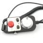100PPR Universal 4 Axis CNC Handwheel MPG Pendant with Emergency Stop manual pulse Generator for Siemens/MITSUBISHI/CNC Router Engraving Milling Lathe Machine