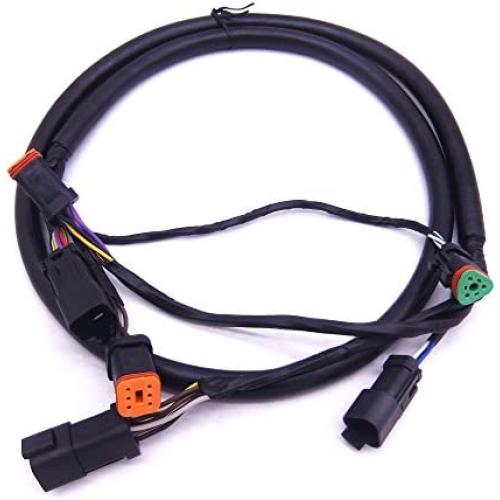 SouthMarine 0176333 176333 Extension Harness Cable Assembly for Evinrude Johnson OMC Outboard Motor Remote Control Box 5006180, 5ft(1.5m)