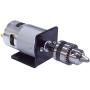 BEMONOC 775 DC Motor 12V 12000RPM Lathe Press With Miniature Hand Drill Chuck & Bracket High Speed 775 DC Motor For DIY Assembly