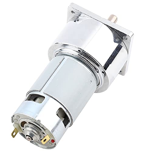 DC 12V 35W 150rpm Gear Motor Speed Adjustable Support Clockwise Anti-clockwise Rotation for Office Automation Automotive Electronics