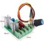 AC 50-220V 2000W SCR Electric Voltage Regulator Module Board Output Voltage Stabilizer Transformer Switch Temperature/Motor Speed Controller Light Dimmer