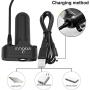 FLYFISH Portable Outdoor Camping Shower,Bidet Handheld Water Sprayer,Two 2200mAh Rechargeable Batteries,Water Pump for Camping, Hiking,Outdoor Travel