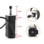 RATTMMOTOR CNC Square Mini 104W Brushless DC Spindle Motor 10800RPM ER8 42mm+Brushless Spindle Motor Driver 24V 5A Spindle Motor Controller+Spindle Motor Mount Bracket for CNC Router Milling Machine