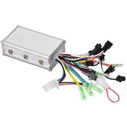 Vikye Brushless Motor Controller, 36V/48V 250W/350W LCD Controller Panel Kit for E-Bike Electric Bike Scooter, Brushless Controller