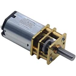 Xuulan Xianglaa-Motor 1PC Multiple Types Micro Dc Gear Reduction Motor, Ga12-N20 Deceleration Motor 3V/6V/12V, Low Speed Motor, (Speed(RPM) : 15 rev min, Voltage(V) : 3V)
