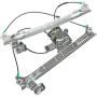 Front Passenger Side Window Regulator with Motor for Chevrolet Trailblazer GMC Envoy Buick Rainier Isuzu Ascender
