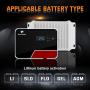 Sunwhale 20A/30A/40A 12V/24V MPPT Solar Charge Controller with Bluetooth LCD Display w/ Temp Sensor, Solar Panel Regulator fit for Gel Sealed Flooded and Lithium Battery Solar System Motorhome
