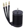 RC Car Motor, 1/10 RC Accessory 4370KV Classic 4-Pole Sensorless Brushless Motor for Surpass F540