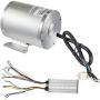 BestEquip Brushless Motor Kit,2000W 48V 42A 4300RPM High Speed Electric Scooter Motor,with Mounting Bracket,Speed Controller Bicycle Motorcycle Mid Drive Motor