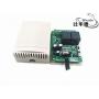 Calvas 315Mhz Wireless RF Switch DC12V Relay Receiver Module and 315 Mhz Remote Controls For DC Motor Forward and Reverse Controller - (Color: White)
