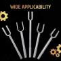 Orion Motor Tech 5-Piece Pickle Fork Tool Set | Ball Joint Separator Pitman Arm Separator and Tie Rod Removal Tool Kit for Separating Ball Joints Tie Rods and Pitman Arms