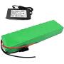 Jieoto 24V 12Ah Ebike Battery 24 Volts 12000mAh 7S 4P Lithium Battery Pack for 500W 350W 250W Motors for Electric Scooter Go-Kart Power Wheelchairs with BMS + Charger
