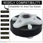 Heavy Duty 285753A Metal Motor Coupling Kit for Whirlpool & Kenmore Washers - Replaces Part Numbers: AP3963893,PS1485646,1195967,285753AVP,21003,280152,285140,285743