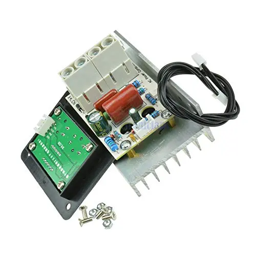 AC 220V 10000W High Power 80A SCR Voltage Regulator Speed Controller Dimming Dimmers Thermostat + Digital Meters AC 220V 10000W High Power 80A SCR Voltage Regulator Speed Controller Dimming Dimmers Thermostat + Digital Meters
