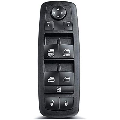 A-Premium Power Window Switch Master with 2 AUTO Compatible with Chrysler Town Country Dodge Grand Caravan 2008 2010-2011 Journey 2009-2010 Nitro 2007-2012 Jeep Liberty 2008-2013