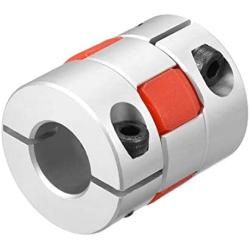 uxcell Shaft Coupling 12mm to 15mm Bore L35xD30 Flexible Coupler Joint for Servo Stepped Motor