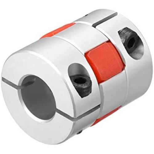 uxcell Shaft Coupling 12mm to 15mm Bore L35xD30 Flexible Coupler Joint for Servo Stepped Motor