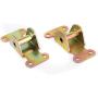 Tektall Solid Steel Motor Mount Engine Bracket Kit for SBC BBC Chevy Frame Mount Rat Hot Rod