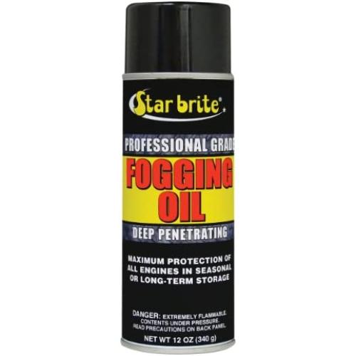 STAR BRITE Fogging Oil - Professional Grade - Maximum Protection for All Engines in Seasonal or Long-Term Storage