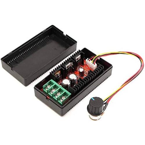 Stayhome 1pcs 9-50V PWM HOO DC Motor Speed Controller Adjustable Variable Speed Switch 12V 24V 36V 48V 40A 2000W