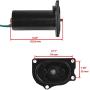 Caltric Compatible with Tilt Trim Motor 12V 2 Wire Mercury Marine Outboard 20 50 25HP 50HP 827675A1