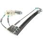 Rear Left Driver Side Power Window Regulator with Motor for BMW E39 528i 540i 1997-1998