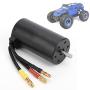 RC 3670 2150KV 4 Pole Brushless Motor, Suitable for Monster 1/8 RC Off-Road Vehicle