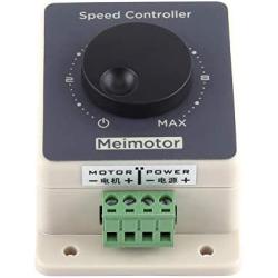 10V-60V PWM DC Motor Speed Controller,Waterproof PWM Controller Speed Regulator Stepless Variable Rotary Switches,Pulse Width Modulator PWM Motor Controller