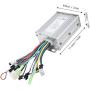 Keenso Electric Motor Controller, 36V/48V 450W 23A Brushless Controller and 930 LCD Color Screen Status Meter for Electric Scooter