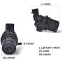 Exerock 85330-60190 Windshield Washer Pump Motor Front Rear Replacement Compatible with Toyota, Lexus, Mazda, Mercury, Lincoln, Honda 85330-60170 85330-47010 85330-21010