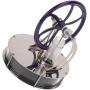 Omabeta Stirling Engine Motor Model, Stainless Steel Base Stirling Engine Model Kit Multi Purpose Anti Rust for Physical Learning