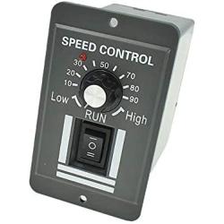 WSDMAVIS 1 Pcs DC 9-60V 10A PWM Motor Speed Controller DC Brushed Motor Speed Controller Regulator with Control Switch