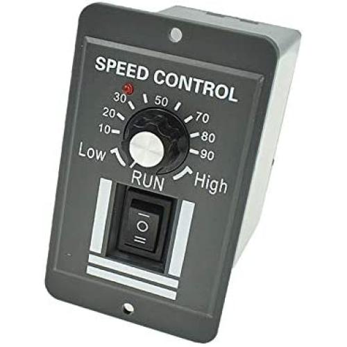 WSDMAVIS 1 Pcs DC 9-60V 10A PWM Motor Speed Controller DC Brushed Motor Speed Controller Regulator with Control Switch