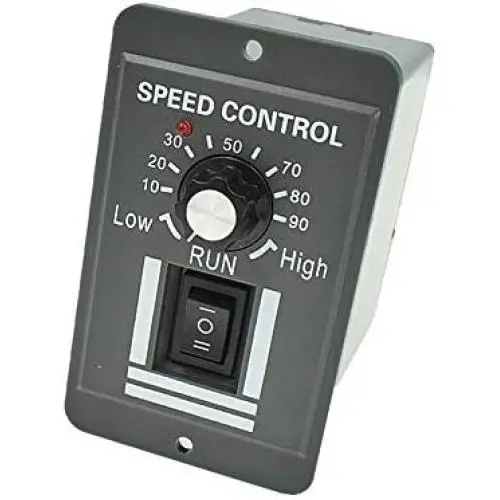 WSDMAVIS 1 Pcs DC 9-60V 10A PWM Motor Speed Controller DC Brushed Motor Speed Controller Regulator with Control Switch