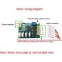 uxcell 2PCS 24BYJ48 DC 5V Reduction Stepper Motor Micro Reducer Motor 4-Phase 5-Wire 1/64 Reduction Ratio