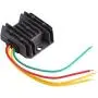 Contrôleur de Charge Portable pour Éolienne, 12V 300W, Rectificateur, Éolienne (Monophasé) Contrôleur de Charge Portable pour Éolienne, 12V 300W, Rectificateur, Éolienne (Monophasé)