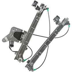Rear Left Driver Side Power Window Regulator with Motor for Chevrolet Silverado 1500 3500 2001-2006 GMC Sierra 1500 2500 HD 3500