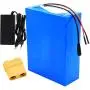 Jieoto 72V 20AH 30AH 40AH 1000W-2800W Electric Motorcycles Lithium Battery Pack Fit for Electric Scooter Electric Tricycles E-Bike Mopeds Battery with 3A-5A Charger+ BMS